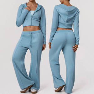 Signature Women Athletic Jogger <b>Set</b> Custom OEM Wholesale Factory Supplier USA Premium Trend Driven Activewear Collection - Product Image 1