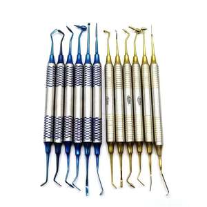 Premium Dental Composite <b>Resin</b> Filling Spatulas <b>Kit</b> 12-Piece Professional Stainless Steel Non Stick Certified By Grip Surgical - Product Image 1