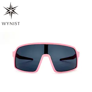 Occhiali da sole sportivi polarizzati Oversize personalizzati occhiali da sole per bambini con lenti UV400
