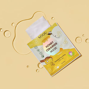 Set de Mascarillas Faciales SOQU Fruity Blissful Glow, 12 Unidades, con Arroz como Ingrediente Principal y Vitamina C - Product Image 3