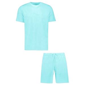 Conjuntos gemelos de verano para hombres, camiseta personalizada con logotipo personalizado, conjuntos gemelos cortos, de la mejor calidad, venta al por mayor - Product Image 3