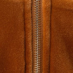 Sweat à capuche court marron pour femme, entièrement zippé, à manches longues, doux, décontracté, pour l'entraînement, la gym, les activités sportives, coupe confortable et décontractée, vêtement d'extérieur - Product Image 4