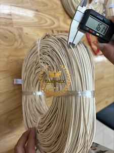 Núcleo de Ratán Vietnamita - Buen Precio para Núcleo de Ratán Natural Blanqueado - Material para Fabricación de Muebles, Artesanías, Embalaje Personalizado - Product Image 5