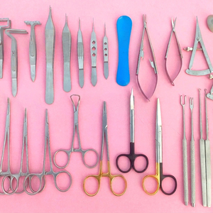 <b>Set</b> of 40 pcs of Liposuction cannulas for face and neck surgery. - Product Image 1