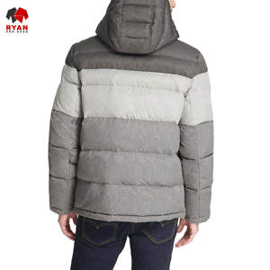 Chaqueta Acolchada de Diseño Personalizado para Hombre, con Logotipo Personalizado, Cierre de Cremallera, Tela Transpirable y Cómoda, Corte Regular - Product Image 4