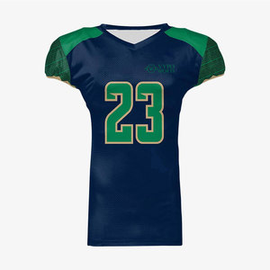 Nouveau maillot de football américain classique professionnel, personnalisé, haute performance, respirant, écologique, 100% polyester - Product Image 1