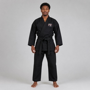 Uniforme de karaté personnalisé/uniforme de Jiu-Jitsu brésilien, uniforme d'arts martiaux, uniforme de karaté avec logo personnalisé, service OEM, uniforme de karaté - Product Image 1