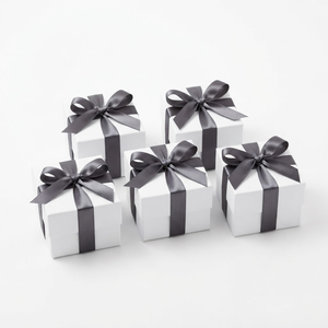 Cinta de Satén Gris Carbón de 6mm de Una Cara para Cajas de Relojes y Embalaje Tecnológico, Directo de Fábrica, 20 Rollos x 8 Metros por Paquete para Venta al por Menor - Product Image 3