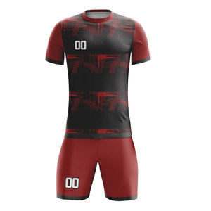 Adult <b>Kids</b> Soccer Jersey Football Kit Men Sports Set Children Football Training Uniforms Suits Running Soccer Uniform - Product Image 6