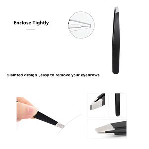Pinzas de Cejas Profesionales de Acero Inoxidable de Alta Calidad, Ligeras, Ecológicas, Personalizables con Marca Privada para - Product Image 4