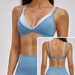 Custom Seamless Women Sports Bra Comfortable Stretch Activewear For Running Fitness Gym Training <b>Crop</b> <b>Top</b> - Product Image 6