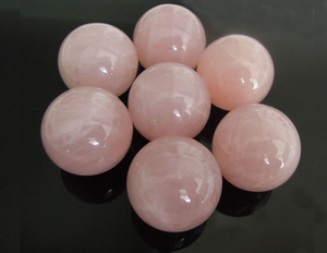 Esferas de cristal de cuarzo rosa 100% natural de alta calidad, hermosas y grandes, piedra preciosa curativa para decoración y regalo para el hogar. - Product Image 2