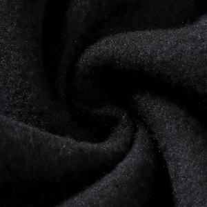 Sudadera con Capucha Negra con Estampado de Mariposa en la Espalda, Estilo Urbano Oversize, Mezcla de Algodón, Diseño Personalizado OEM ODM - Product Image 6