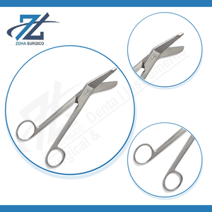 Ciseaux à plâtre excentriques sans lame dentelée lourde, 190 mm de long, instruments chirurgicaux en acier inoxydable, fabricant au Pakistan - Product Image 4