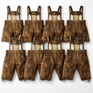 Lederhosen de Cuero Auténtico al por Mayor - Proveedor OEM para Ropa Personalizada al por Mayor - Product Image 5