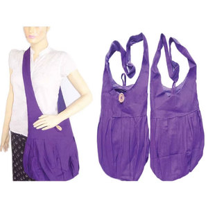 Sac à bandoulière en toile de coton de qualité supérieure, élégant et spacieux, idéal pour le travail, les voyages, le shopping et la mode décontractée. - Product Image 1