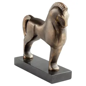 Escultura Metálica de Alta Calidad, Elegante Adorno de Estilo Interior, Decoración de Lujo, Escultura de Hierro Hecha a Mano, Escultura Moderna Pulida - Product Image 1