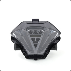 Système d'éclairage de moto MT-03 MT07 FZ-07, feu stop LED, feu arrière, lentille fumée avec clignotants - Product Image 3