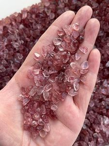 Vente en gros de copeaux de quartz fraise poli et d'agate, cristal concassé 3-5mm pour la décoration intérieure et les fêtes par AMAYRA CRYSTALS EXPORTS INDIA - Product Image 2