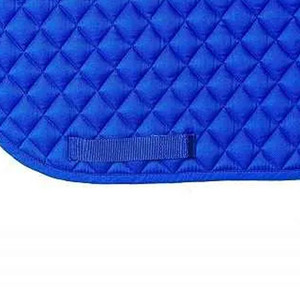 Manta de Silla de Montar de Terciopelo de Algodón Premium de Lujo para Doma Clásica con Bordado Metálico y Malla Transpirable en la Parte Inferior - Product Image 3