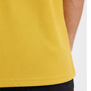 เสื้อยืดออกกำลังกายผู้ชายสีเหลืองสดใส ไซส์ใหญ่ สไตล์วินเทจ ใส่ได้ทั้งในและนอกบ้าน ราคาประหยัด พร้อมบรรจุภัณฑ์ที่ปรับแต่งได้ - Product Image 5