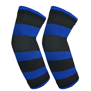 Coderas de Neopreno de Alta Resistencia, Protector Elástico de Compresión para Gimnasio, Entrenamiento Físico, Diseño de Color y Logotipo Personalizados, Cierre de Gancho y Bucle - Product Image 6