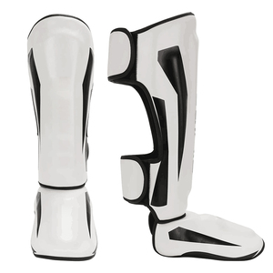 Protector de Espinilleras de Cuero para Entrenamiento de Boxeo, Diseño OEM Personalizado, de Primera Calidad, al Mejor Precio al por Mayor - Product Image 1