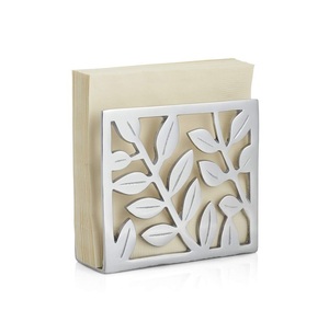 Porte-serviettes doré de qualité supérieure, design ajouré décoratif, organisateur de table, finition durable pour salle à manger, cuisine et café - Product Image 5