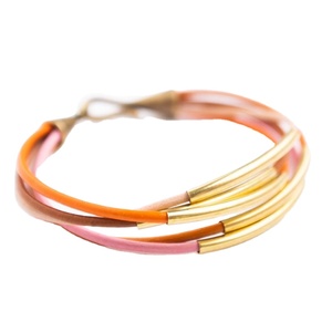 Handmade Creations <b>Leather</b> Wrap <b>Bracelets</b> - Product Image 1