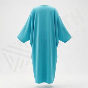Abayas para Mujeres Musulmanas al por Mayor, Ropa Islámica Modesta para Fiestas, de Poliéster, Largo hasta el Suelo, Fabricante que Suministra Pedidos al por Mayor - Product Image 2