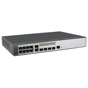 Conmutador de red de 8 puertos S2720-12TP-PWR-EI, conmutador de red gestionado poe gigabit