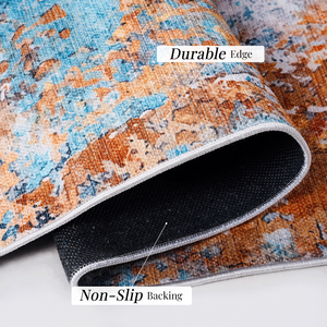 MAVAL Multi Washable 2 6 X 10 <b>Runner</b> <b>Rug</b> Multi Color 2 6 X 10 <b>Runner</b> <b>Rugs</b> - Product Image 6