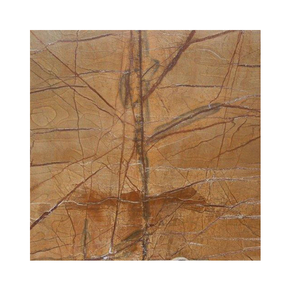 หินอ่อนสีทองลายป่าฝนอเนกประสงค์สำหรับงานก่อสร้างผนัง โครงการเชิงพาณิชย์ สำหรับทางเข้าภายนอก ห้องนอน ห้องน้ำ และโถงทางเดิน - Product Image 2