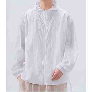 Fashionable Sporty <b>Thin</b> Men Windbreaker <b>Jacket</b> Formal Autumn <b>Waterproof</b> Hooded Stand Collar Outwear Breathable Windproof Design - Product Image 5