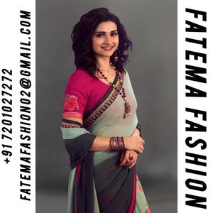 Meilleur prix Saree imprimé Georgette rose traditionnel pour femmes avec chemisier décousu pour fête en Inde - Product Image 2