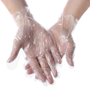 Gants transparents jetables écologiques, fabrication OEM ODM au Pakistan, vente en gros, légers, personnalisation de la marque, gants transparents jetables - Product Image 2