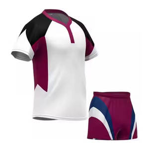 Maillot de rugby unisexe personnalisable, sublimation, broderie et impression, maillots de football américain et de rugby - Product Image 4