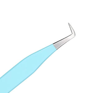 Pinces à cils en acier inoxydable avec logo personnalisé, pinces à sourcils et à cils durables - Product Image 5