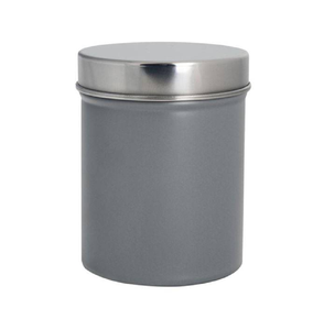 Metcraft BCSF79 Brass Copper Steel Food <b>Canister</b> Moisture-Proof Freshness Preservation Flip Top Lid Classic Design Shape - Product Image 4