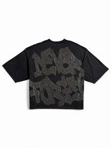 Ropa Urbana Moderna, 100% Algodón Tejido, Estampado Gráfico DTG, Corte Holgado, Ligero, Suave y Cómodo, Hombros Caídos - Product Image 2