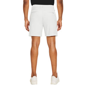 Shorts de golf décontractés respirants sur mesure pour hommes avec taille élastique, longueur genou, en tissu tricoté, coupe classique, extensibles - Product Image 2