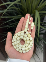Perles de prière islamiques en résine de luxe, écologiques, peintes à la main, chapelet musulman fait main, collection Ramadan NEHA