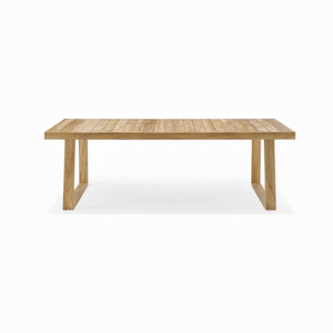 Ensemble de table et chaises de jardin en teck au design minimaliste, tressées, pour la décoration de la maison - Product Image 4