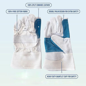 Gants de travail pour hommes, gants de sécurité en nitrile EN420, gants pour la sécurité industrielle, l'emballage, le levage et les tâches de manutention - Product Image 6