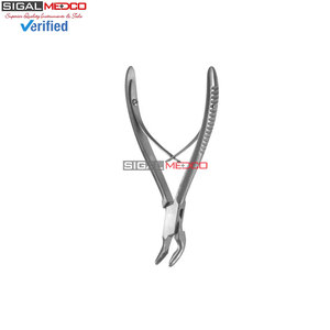 Rongeur osseux orthopédique robuste en acier inoxydable de qualité supérieure – Instrument chirurgical de haute qualité pour la coupe et l'extraction osseuse - Product Image 3