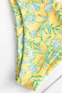 Women's Beach Wear Sublimation Print High Cut <b>Bikini</b> <b>Set</b> Wired Two Piece Swimsuit OEM Service Nylon Cotton Quick Dry - Product Image 4