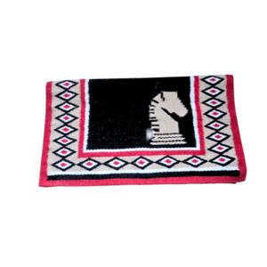 Handmade New Zealand Wool <b>Horse</b> Saddle Pads Multi-Color <b>Blanket</b> New Collection - Product Image 3