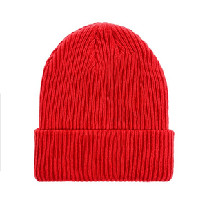 Custom Unisex Acrylic/<b>Wool</b> Winter <b>Beanie</b> Warm Knitted Outdoor Daily Use - Product Image 1
