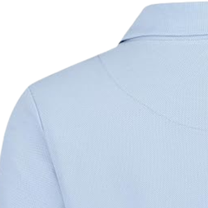 Polo Azul Claro para Hombre, Manga Corta, Informal, de Algodón Piqué Premium, Camiseta con Cuello, Ropa de Golf para Negocios - Product Image 6