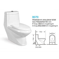 Ensemble de toilette doré, cuvette de toilette, léger, pour salle de bains, une pièce, toilette